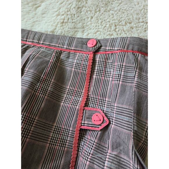 Volcom Plaid Pleated skirt size 3 y2k Style - Picture 7 of 8